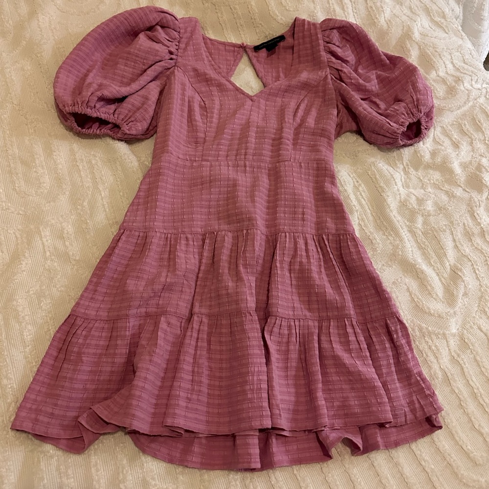 French Connection pink mini dress